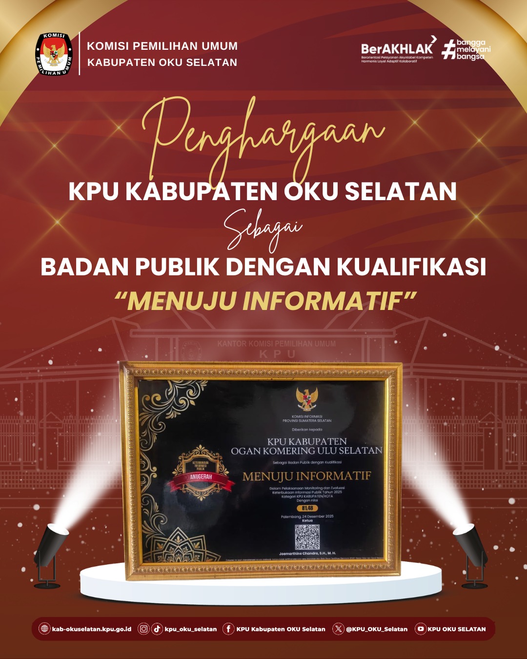 PENGHARGAAN E-PPID MENUJU INFORMATIF